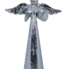 Figurka Anioła wykonana z metalu dekoracja bożonarodzeniowa wys 31 cm