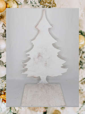 Choinka drewniana -dekoracja bożonarodzeniowa